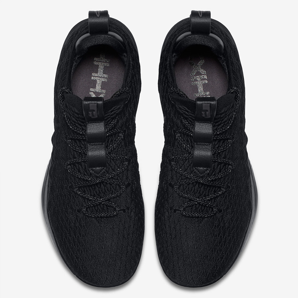 Заказать в Москве Nike LeBron 15 Low Triple Black