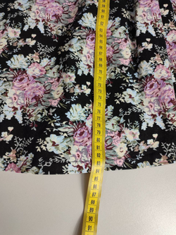 Платье цветастое, маркировка S, визуально на 44 размер