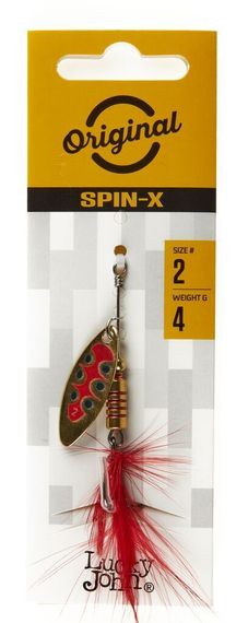 Блесна вращ. Lucky John SPIN X LONG 02 4,0г GX1