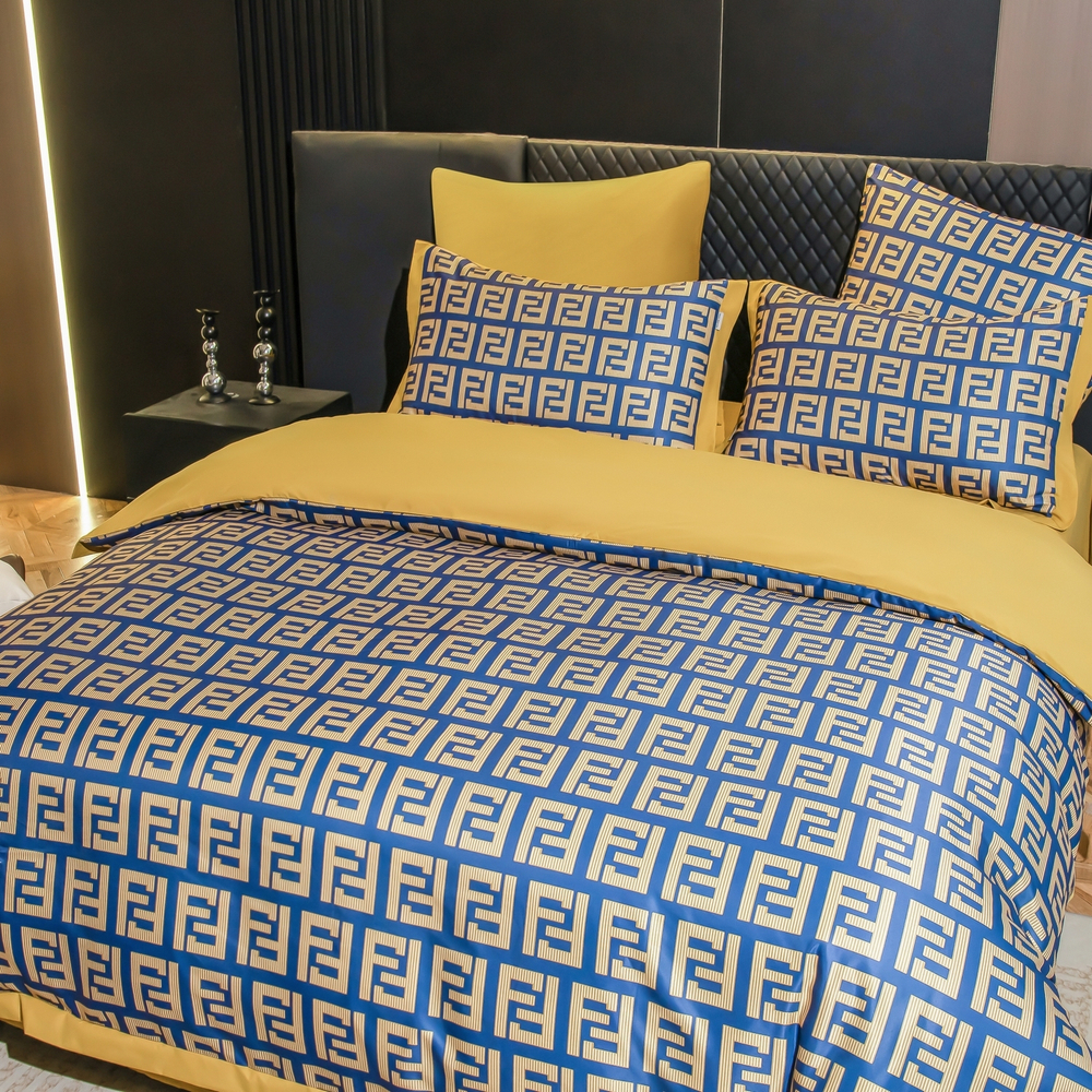 КПБ Сатин MS MS012, Евро, 4 наволочки