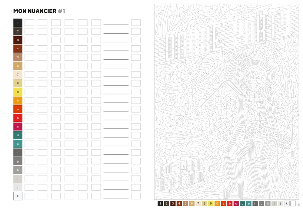 Раскраска по номерам Hachette Affiches vintage - Винтажные постеры, 112 стр. (предзаказ 10.09.2025)