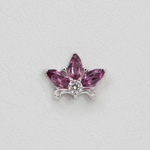 Royal Lily tops with Semi-Precious stones
