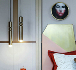 Pendant design lamp  Fulcrum by Lee Broom (Silver)