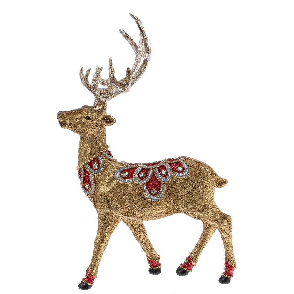 GAEM Фигурка декоративная "Олень", L21 W14 H33 см