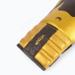 Боксёрские перчатки Venum Reverso Boxing chocolate/gold