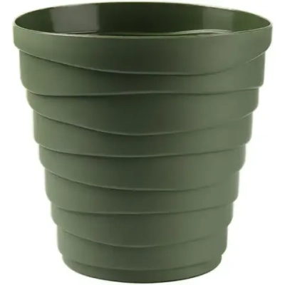 Кашпо Бархан (2,25л) Цв. Тёплая хвоя (Арт. КШ-3034)