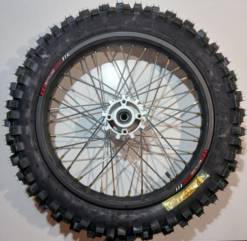 Колесо заднее в сборе(110/100-18") под ось Ф17мм мотоцикл XR300 LITE