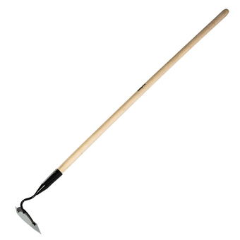Мотыга стальная, 170 х 60 х 1300 мм, деревянный черенок, Сибртех