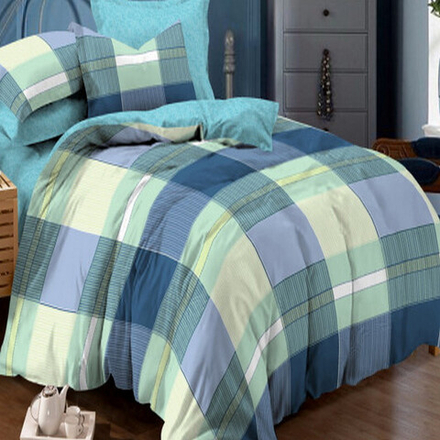 Комплект постельного белья "ВЛ. 1006", поплин, 100% хлопок, Россия.