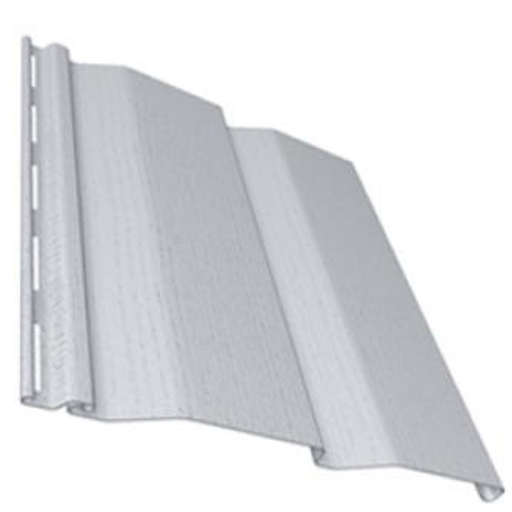 Сайдинг виниловый Ю-Пласт Корабельный брус серый 3050х230 мм