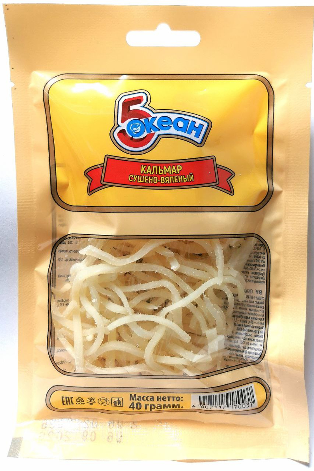 Кальмар "Пятый океан" 40г
