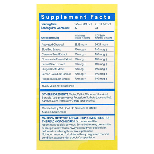 Colic Calm, Colic, средство от газообразования и нервозности, 59 мл (2 жидк. унции)