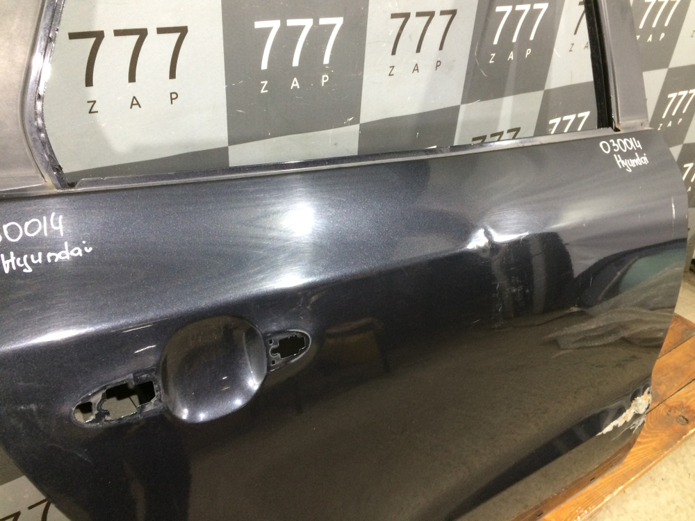 Дверь задняя правая Hyundai Santa Fe 2 (CM) 05-12 Б/У Оригинал 770042B030