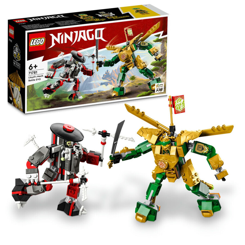 Конструктор LEGO Ninjago 71781 Битва робота Ллойда