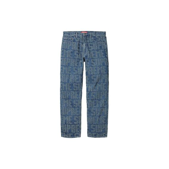 Supreme FW23 WEEK4 NEEDLE PUNCH REGULAR JEAN