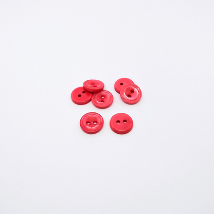 Пуговицы №866, 11мм, цв.красный (CB M-70)