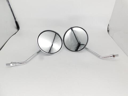 зеркала универсальные круглые хром 10mm