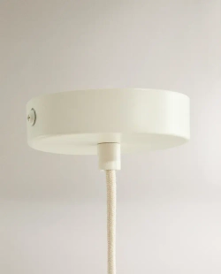 ZARA HOME Детский абажур с шариками, кремовый