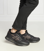 Кожаные кроссовки mick Premiata - черный(MICK)