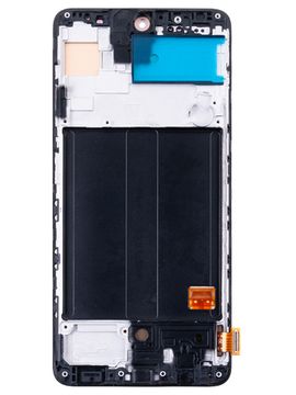 Дисплей LCD для Samsung Galaxy A51 (A515F) модуль с рамкой Черный - (OLED) (Full Size)