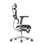 Кресло FALTO Ergohuman Elite 2 с подножкой ( чёрный каркас /сетка чёрный T-168-B1 Black )