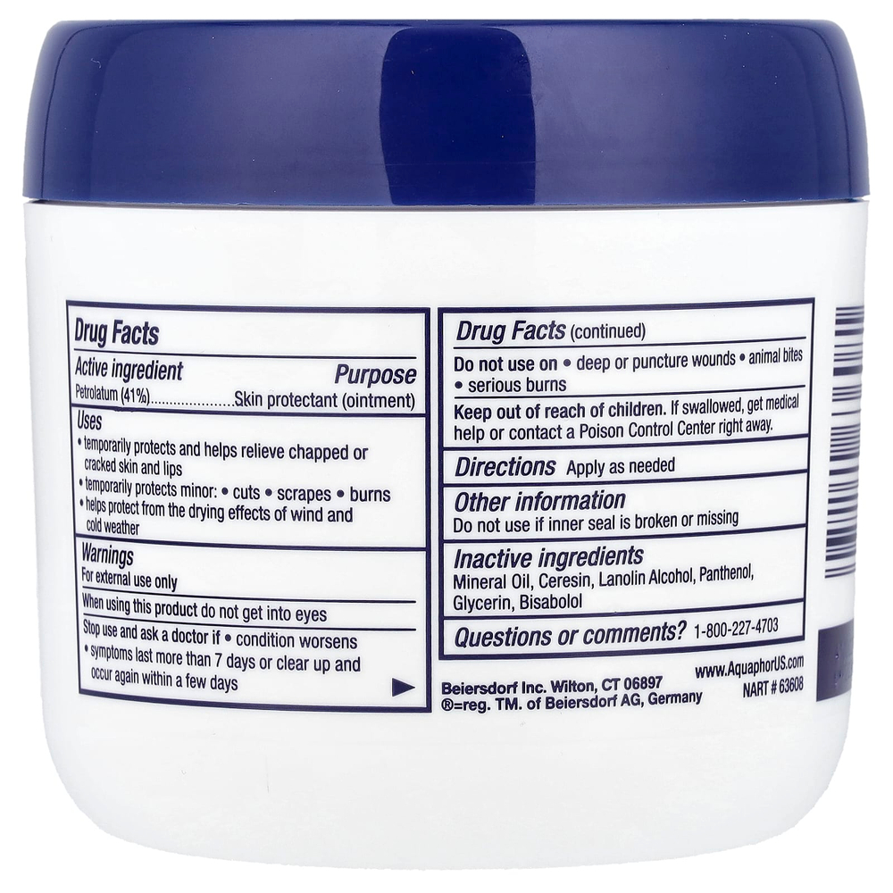 Aquaphor, Advanced Therapy, заживляющая мазь, 396 г (14 унций)