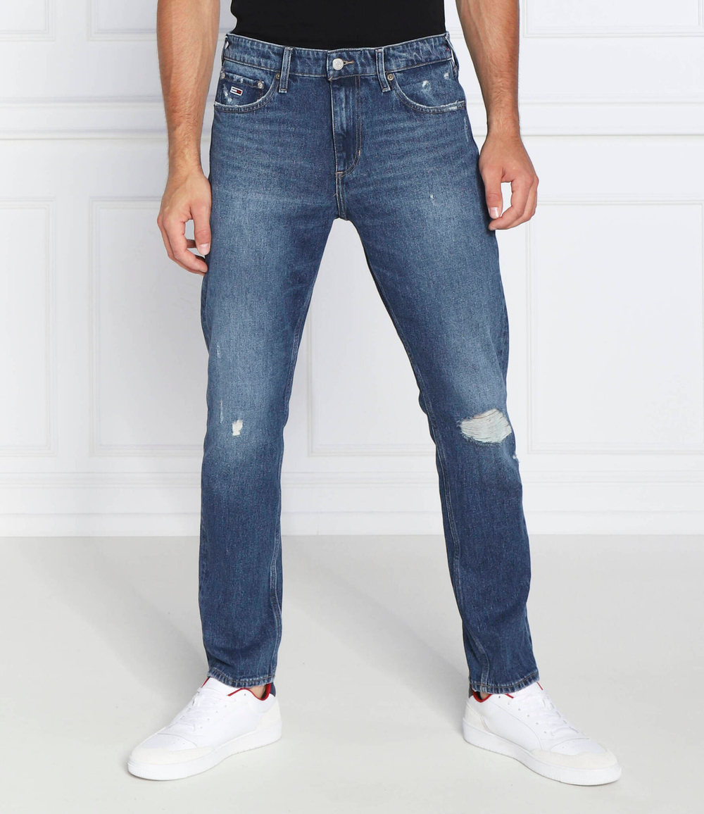 джинсы scanton Tommy Jeans - темно-синий(DM0DM14843)
