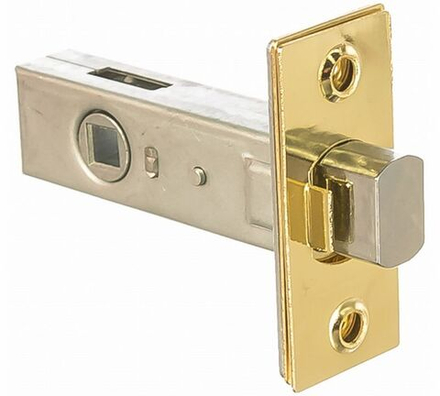 Задвижка межкомнатная RENZ, латунь блестящая L-BK 45 B