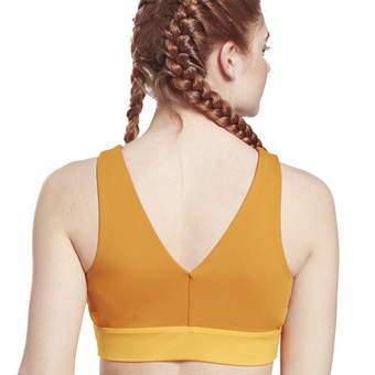 ТОП теннисный Reebok Beyond The Sweat Crop W - желтый