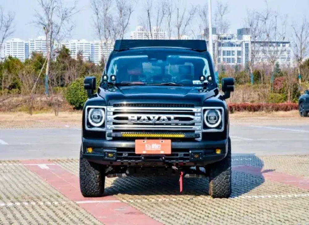 Бампер силовой передний для Haval H9 2024 Хавал Хавейл Защита бампера