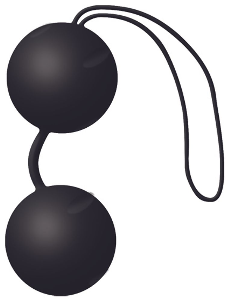 Вагинальные шарики Joyballs Trend черные, матовые