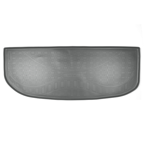 Коврик в багажник Norplast/Unidec для Hyundai Palisade (2020-) Серый,разложенный 3 ряд, полиуретан, арт.NPA00-T31-480-G
