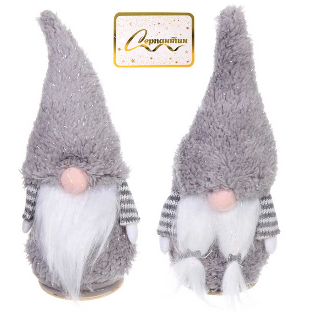 Фигурка «Лесовичок - Сказочная зима» 18 см (в ассортименте), Графит