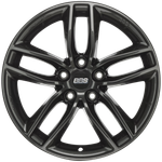 Диск колесный BBS SX 8x18 5x120 ET45 CB82.0 crystal black