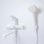 Смеситель для ванны и раковины 35k MIXLINE ML15-02W БЕЛЫЙ