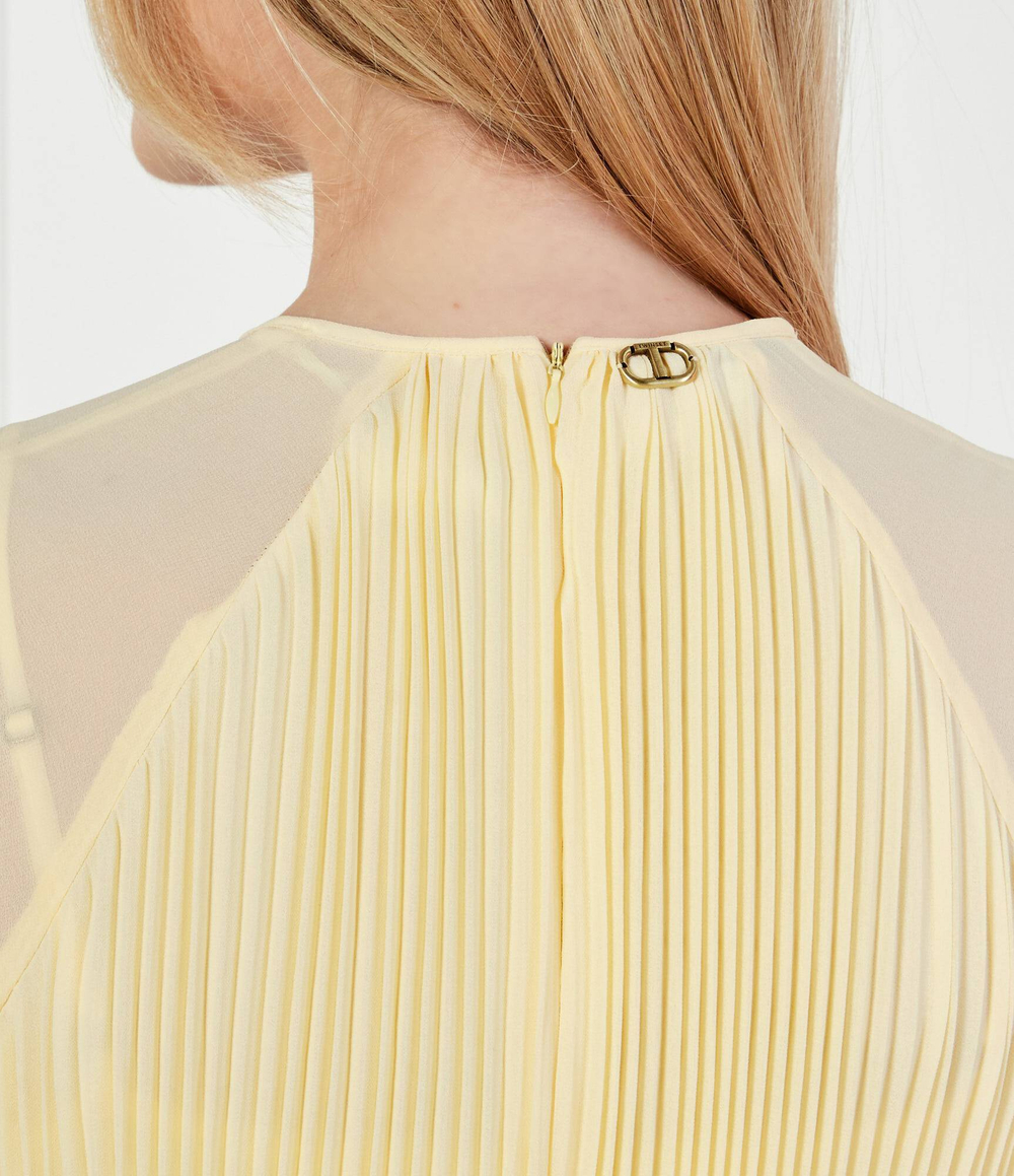 Платье ABITO TWINSET - желтый(251TP2334)