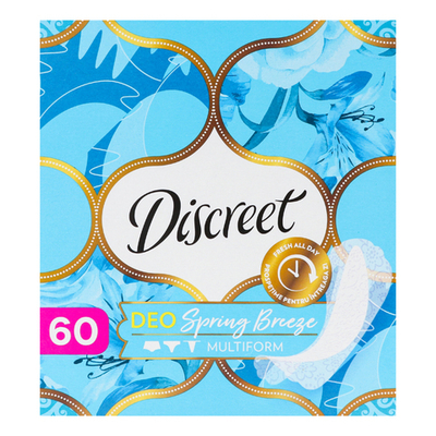 Discreet ежедневки 60шт.Deo Spring Breeze Multiform