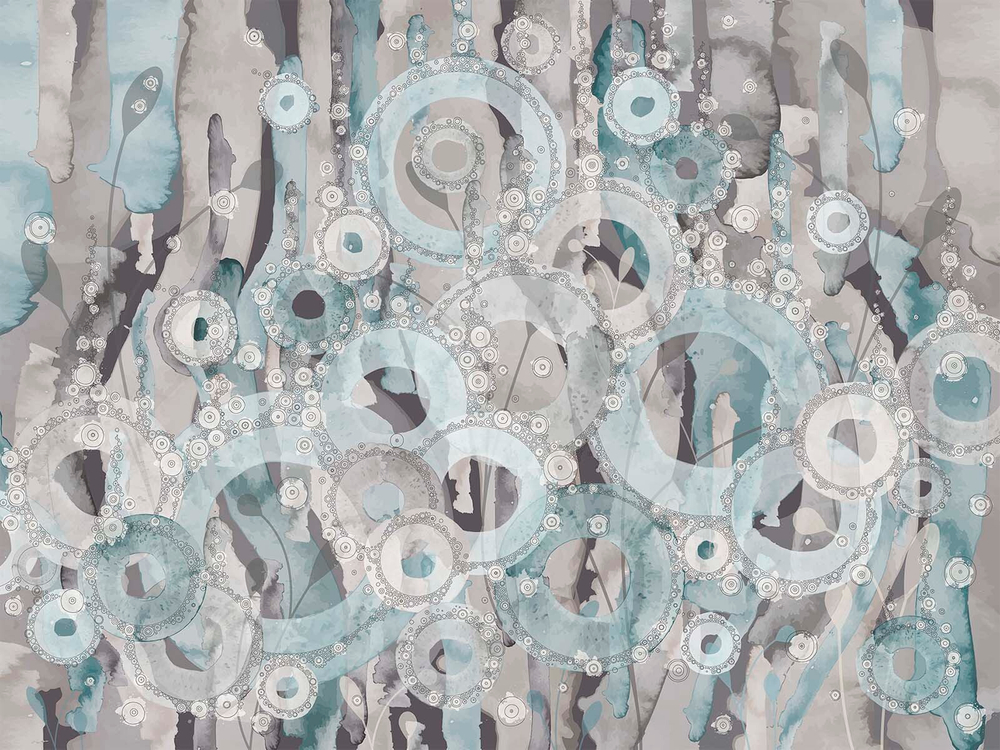 Дизайнерские обои Wall Street Waves