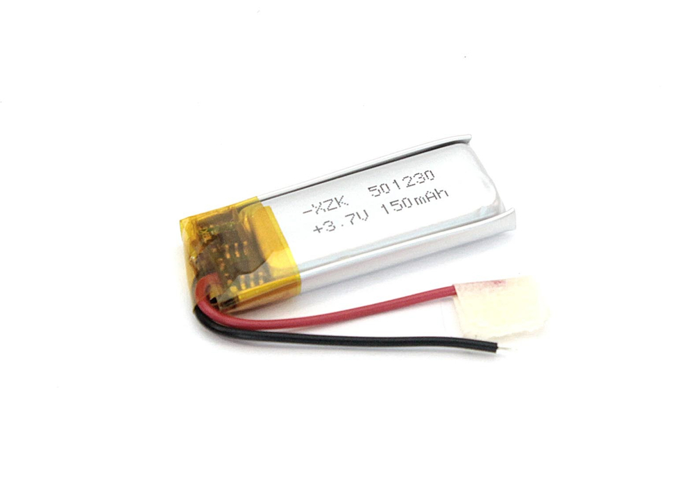 Аккумулятор Li-Pol (батарея) 5*12*30мм 2pin 3.7V/140mAh