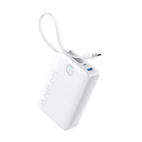 Внешний аккумулятор Anker 335 Nano Power Bank 20000 мАч 22.5 Вт (A1647H21) белый