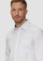 Хлопковая рубашка s.Oliver