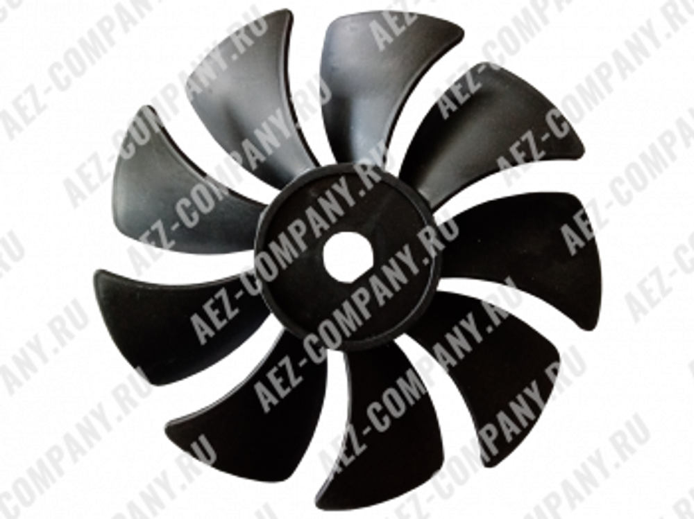 Крыльчатка компрессора (D:137/14-мм, H:16-мм, скос, пластиковая) [AEZ]