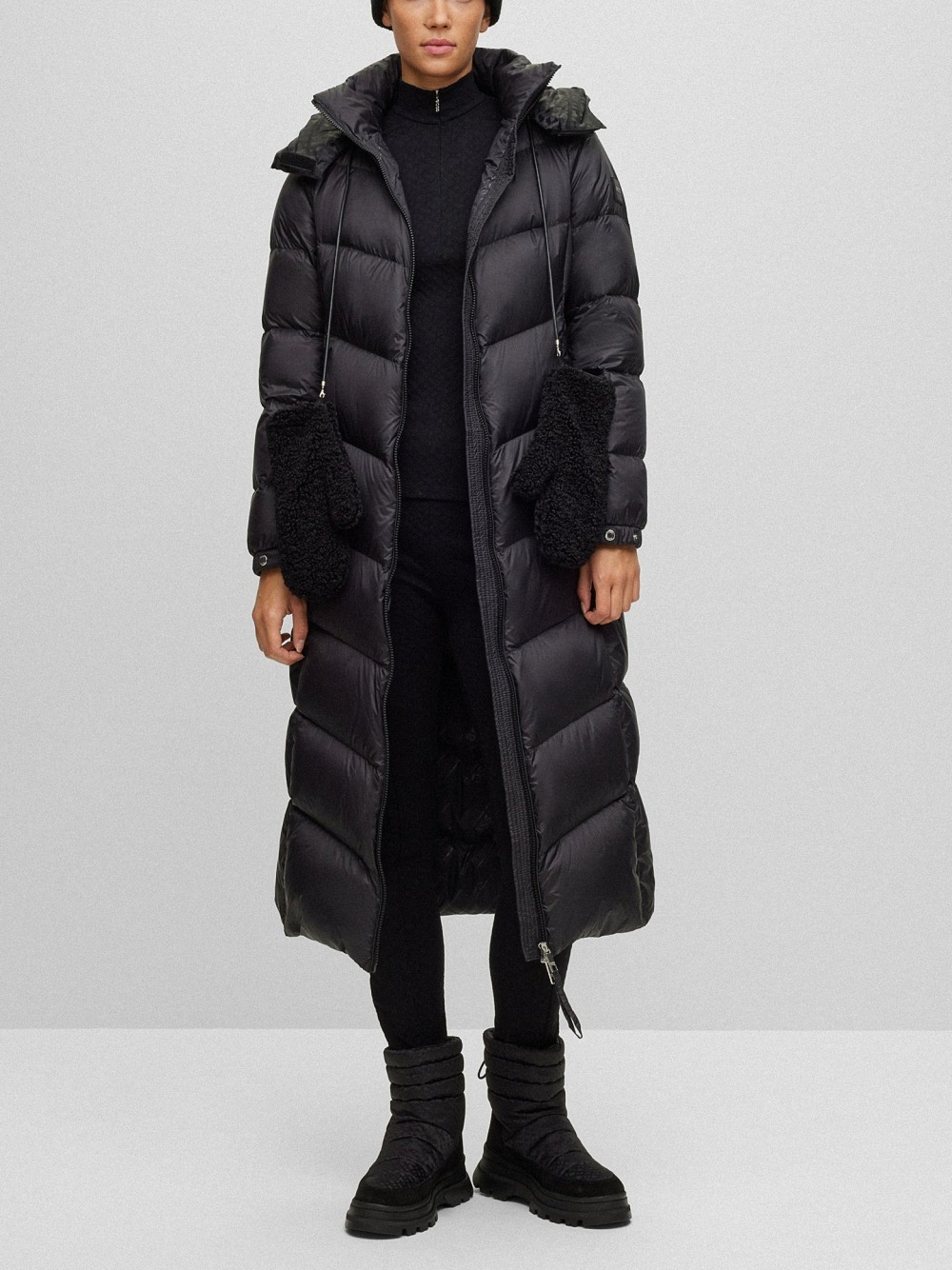 Ботинки женские BOSS Foster_Bootie_NYMN 10254583 01