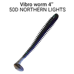 Мягкая приманка Crazy Fish Vibro Worm 4'' 10см 5шт 75-100 -