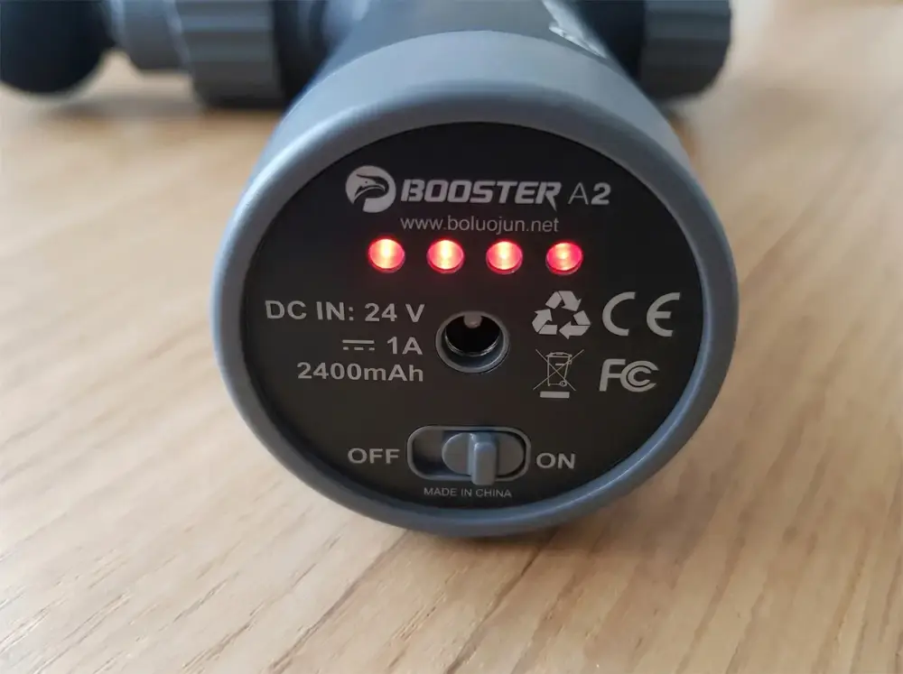 Booster A2 индикатор заряда