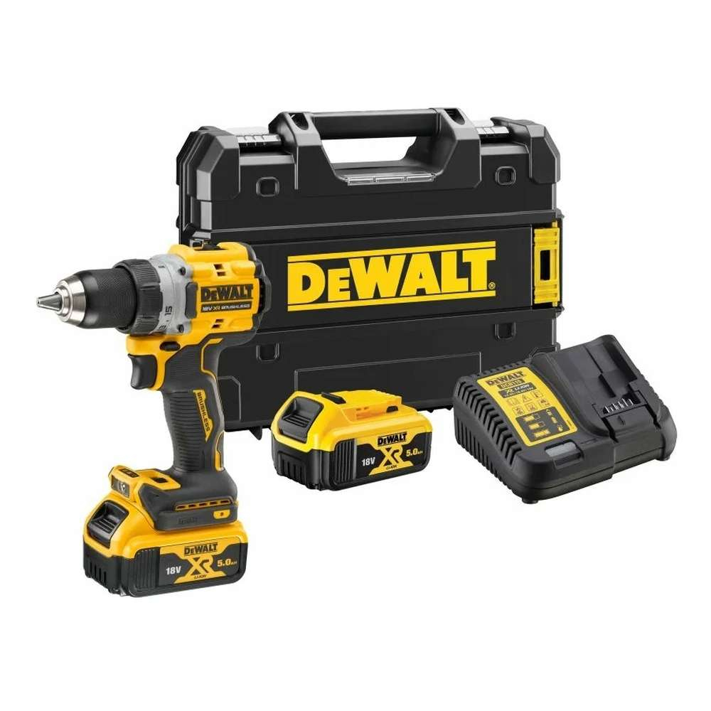 Аккумуляторная дрель-шуруповерт DeWalt DCD800P2T-GB
