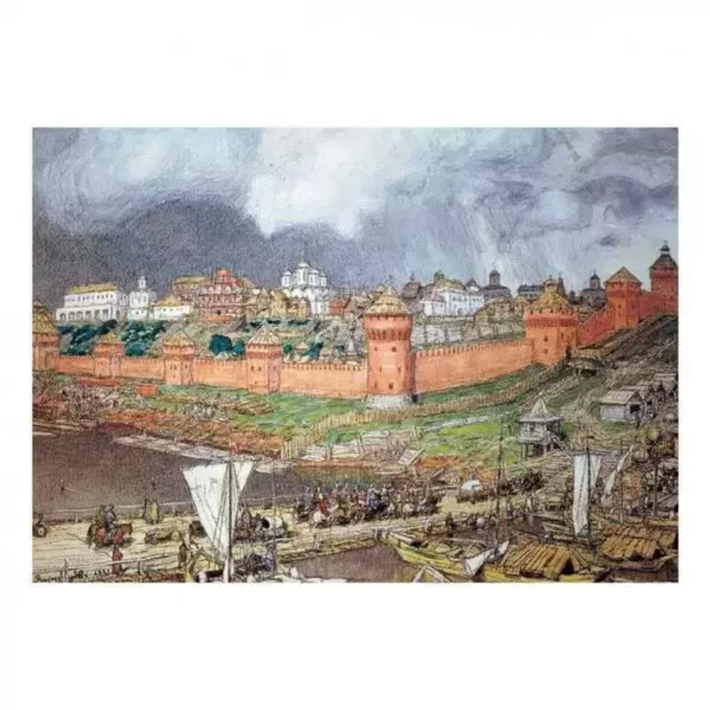 Аполлинарий Васнецов. Старая Москва