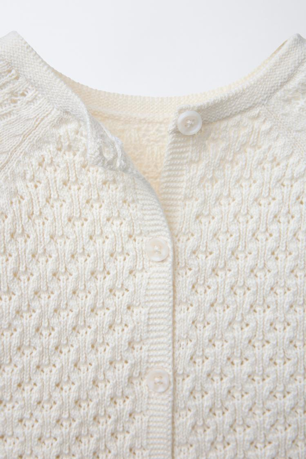 ZARA КОМПЛЕКТ ИЗ ХЛОПКОВОГО ШЕЛКА, ЭКРЮ