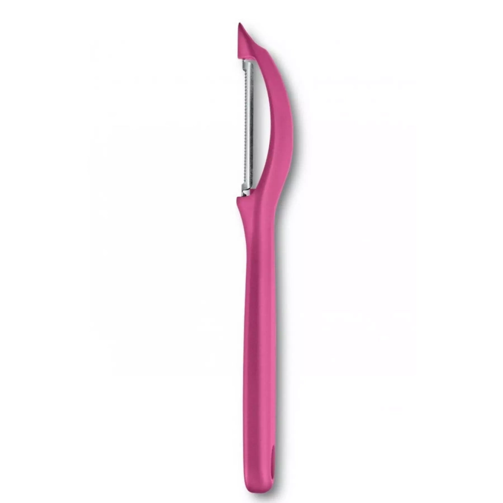 Victorinox - Вертикальная зубчатая овощечистка, розовая. / артикул   760755  / GTIN 7611160043733