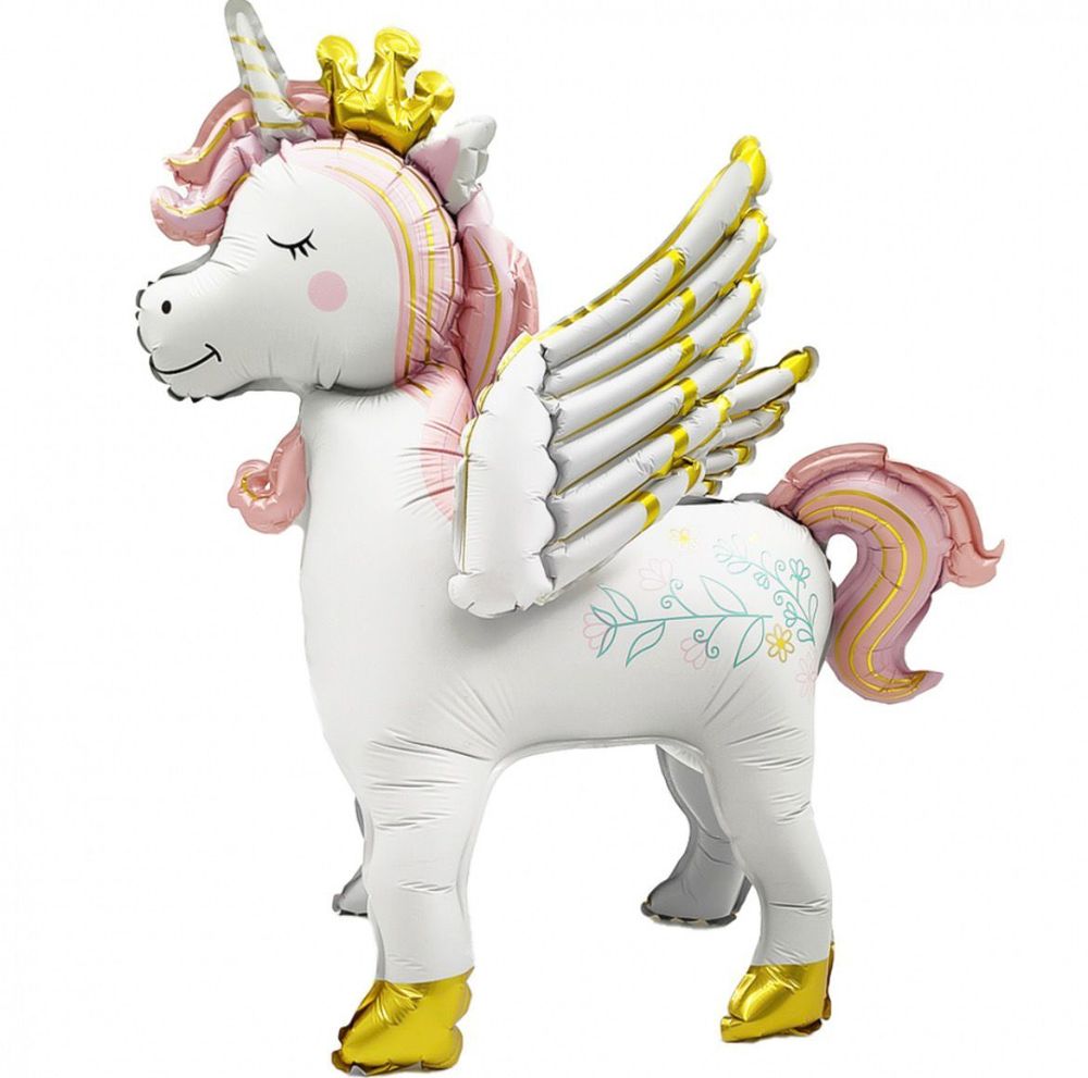 К Шар Фольга, (25&quot;/64см) ХОД Единорог Нежный